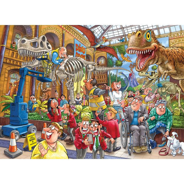 Wasgij - Mystery - #24 Blight At The Museum! (1000 pieces)