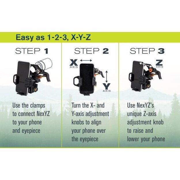 Celestron - NexYZ 3 Cellphone Adapter