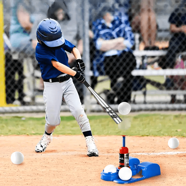 Kij Baseballowy Bejsbolowy Bat Aluminiowy 25  64cm Mocny Treningowy Srebrny 13