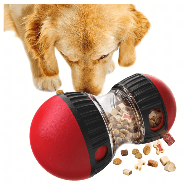Interactive Slow-Down Dog Treat Dispenser Toy