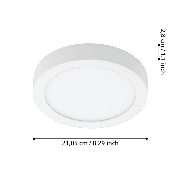 EGLO - Fueva-Z ceiling lamp white Ø21 - TW - Zigbee, Bluetooth 1