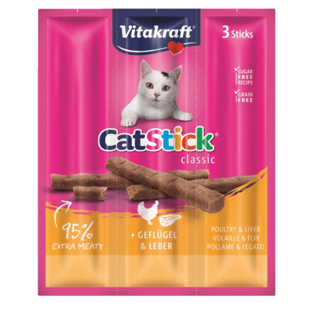 Vitakraft - Cat Stick poultry & liver  - (10869)