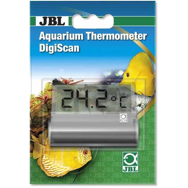 JBL - Aquarium Thermometer Digiscan Digital 6,5X5Cm - (133.0602)
