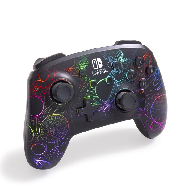 PowerA Enhanced Wireless Controller With Lumectra - Galactic Vortex (Nintendo Switch) 2