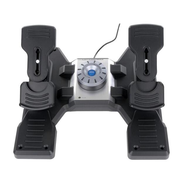 Logitech - G Saitek PRO Flight Rudder Pedals 4
