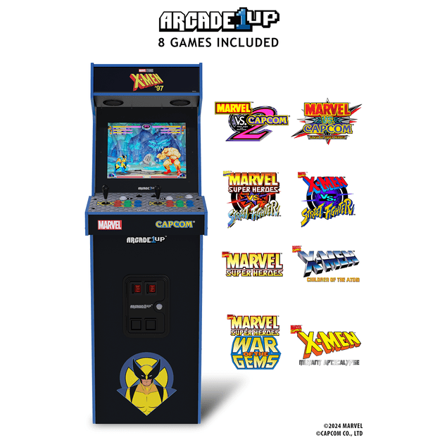 Arcade1up X-MEN 97' Deluxe 8-in-1 Arcade Machine 6