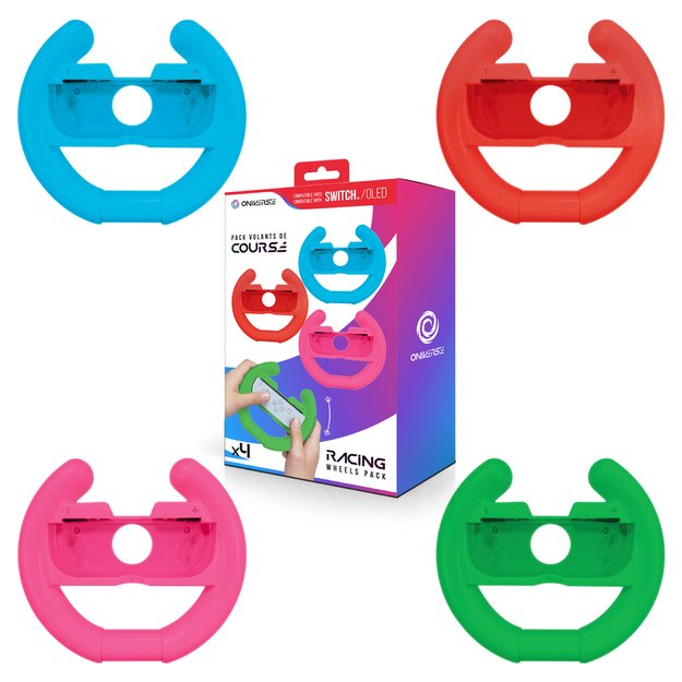 Oniverse Nsw2 Pack Of 4 Racing Wheel Controller Holders 5