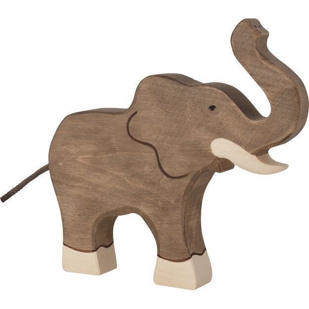 Goki - Elephant, trunk raised - (80148)