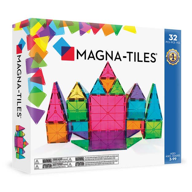 MAGNA-TILES - Classic 32 Piece Set (90208) 10