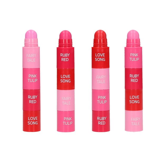 Topmodel - TOPModel Tinted Lip Balm - 4 colors - 4 x 1g 2