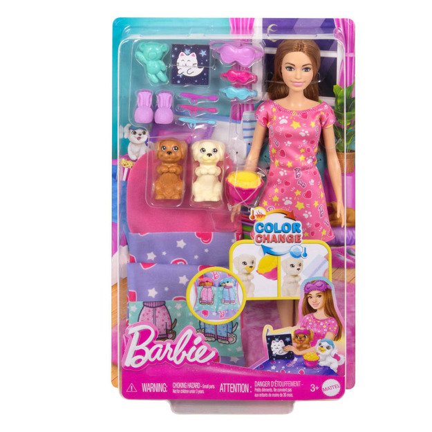 Barbie - Puppy Pyjamas Party (HXN01) 1