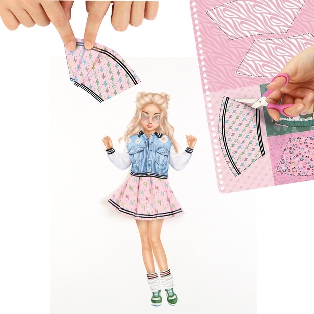 Topmodel - Dress Me Up Collage Book - (413574) 3