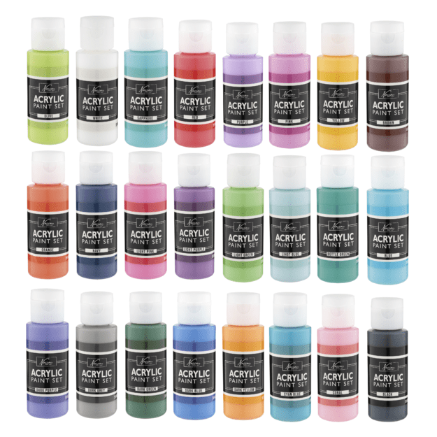 Nassau - Paint acrylic & 12 brushes (AR0765/GE) 1