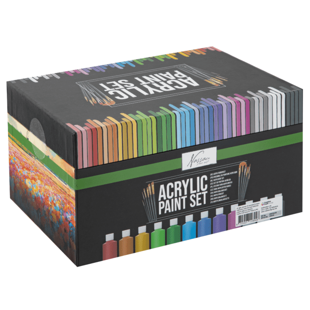 Nassau - Paint acrylic & 12 brushes (AR0765/GE) 5