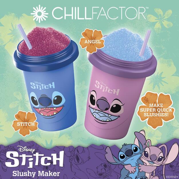 Chillfactor - Stitch and Angel Slushy Maker (Assorted) (08286) 5