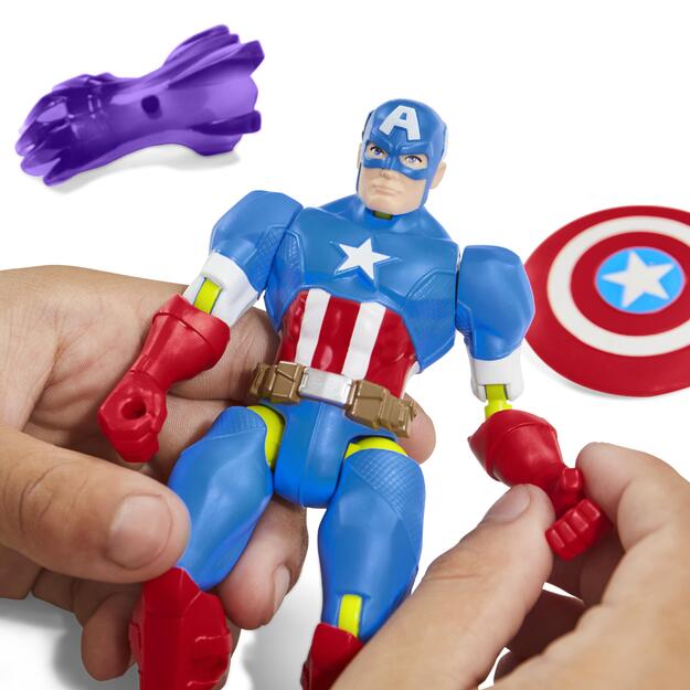 Avengers - Marvel Captain America Mix Mashers Action Figure (F9267) 1