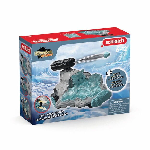 Schleich - Ice Jet Vehicle with Mini Creature - (42664) 2