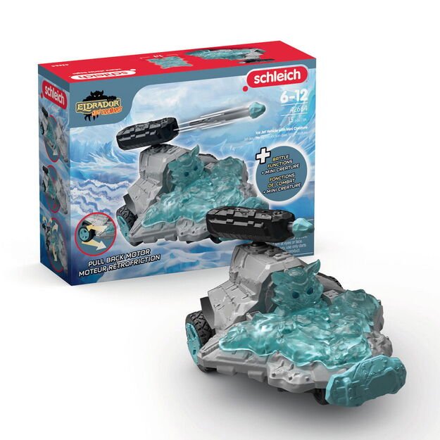 Schleich - Ice Jet Vehicle with Mini Creature - (42664) 3