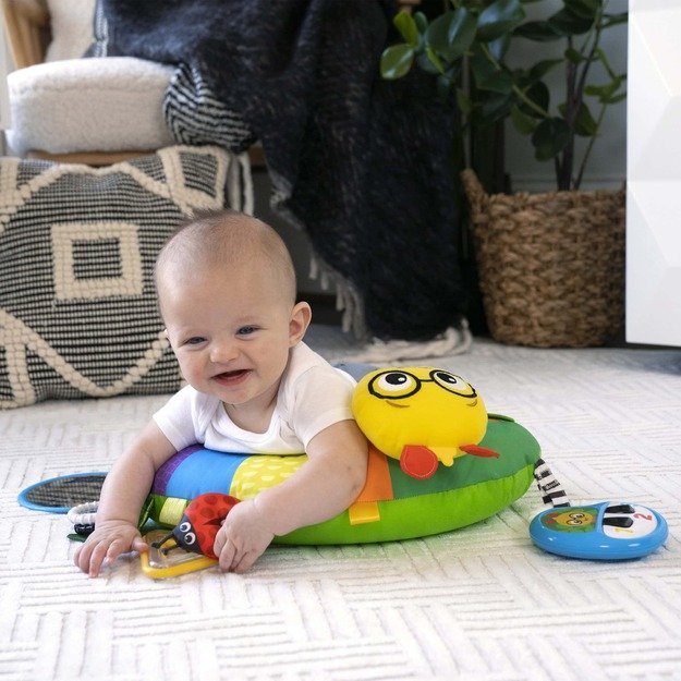 Baby Einstein - Cal-a-Pillow™ Tummy Time Activity Pillow - (BE-16756)