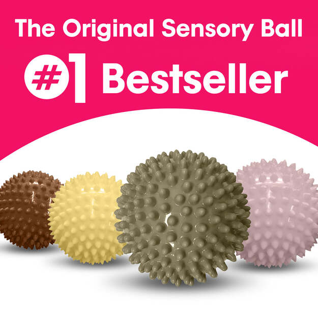 Edushape - Sensory balls - small - 10 cm - 4 pcs  (E705174bc) 4