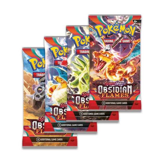 Pokemon Scarlet & Violet – Obsidian Flames - Booster Pack (POK85374)