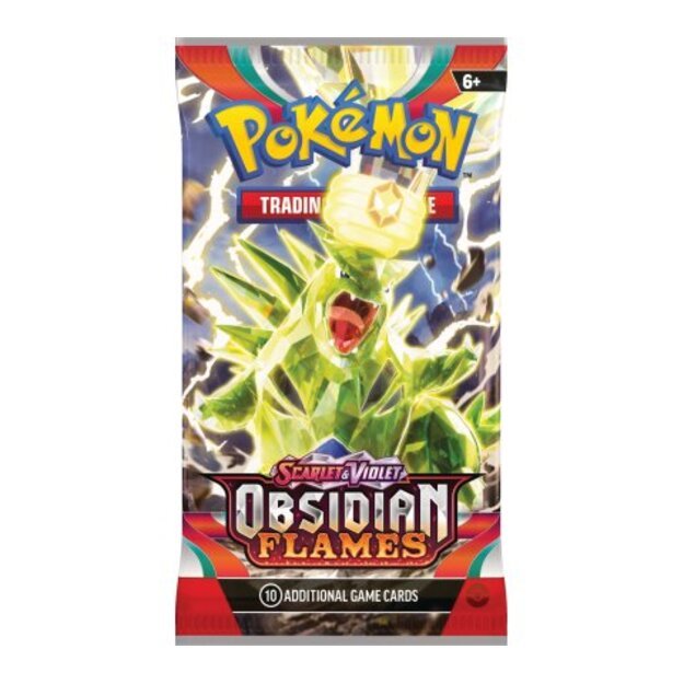 Pokemon Scarlet & Violet – Obsidian Flames - Booster Pack (POK85374) 2