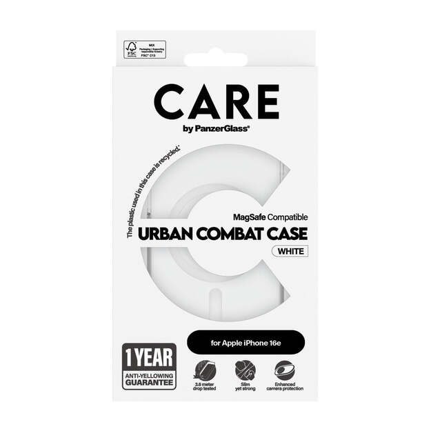CARE by PanzerGlass- Case Transparent - MagSafe - iPhone 16e 2