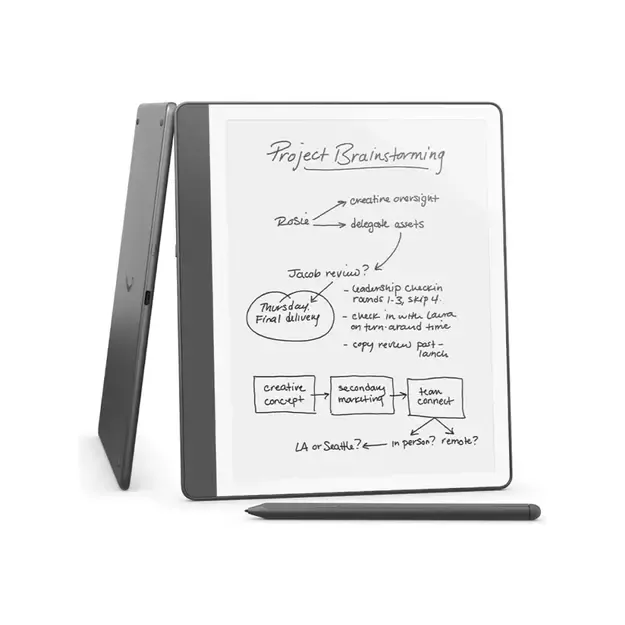 Amazon - Kindle Scribe 2024 16GB Premium Pen Grey