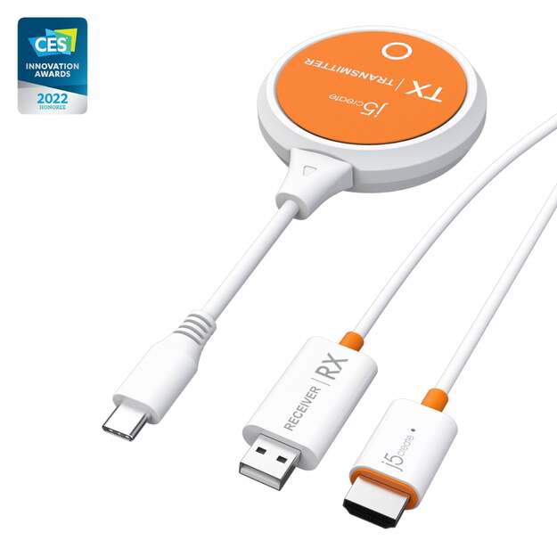 J5create - ScreenCast USB-C Wireless Display HDMI Extender 4