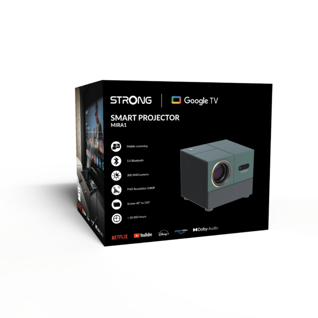 STRONG - MIRA1 Google TV Projector 10