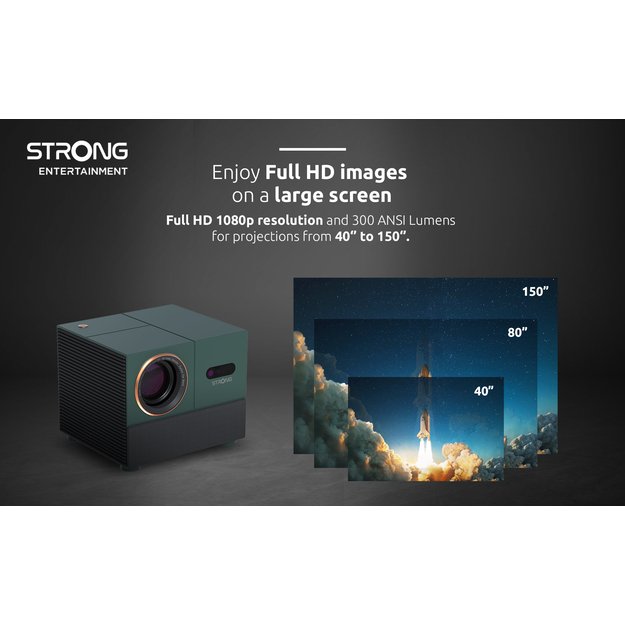 STRONG - MIRA1 Google TV Projector 5