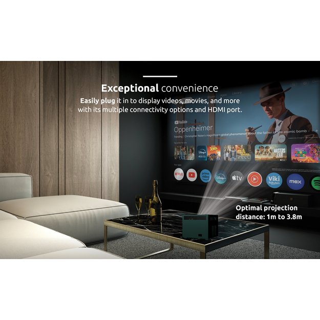 STRONG - MIRA1 Google TV Projector 8