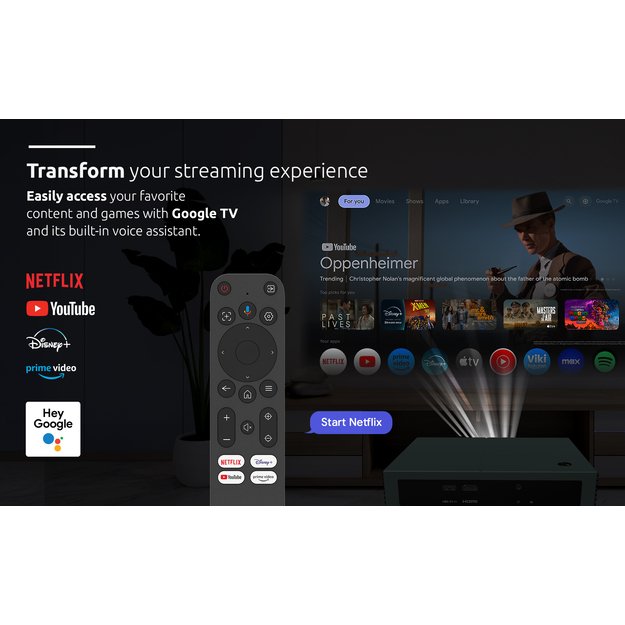 STRONG - MIRA1 Google TV Projector 9