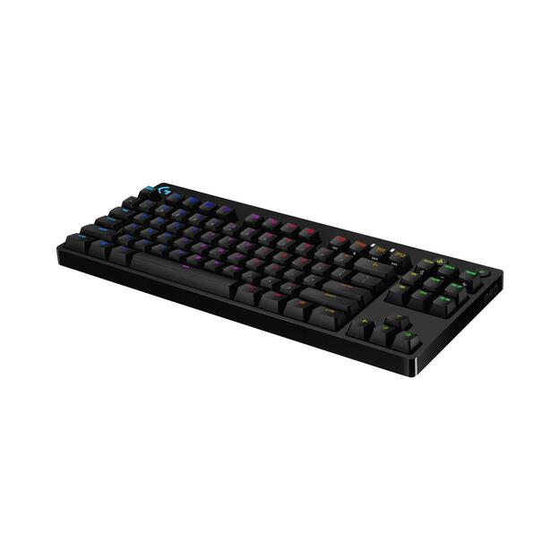 Logitech - PRO Gaming Keyboard - English (UK) - QWERTY Layout - Black - Mechanical Keyswitch - Windows, Mac OS 3