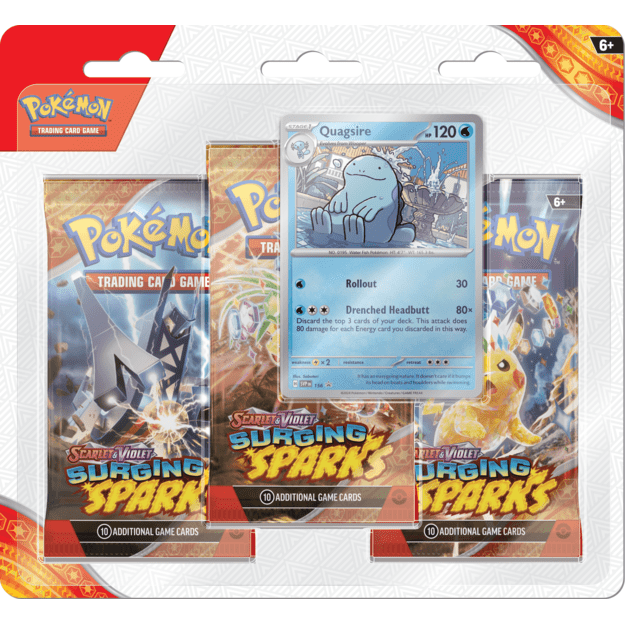 Pokemon - SV8 Surging Sparks Blister 3P (POK85938)