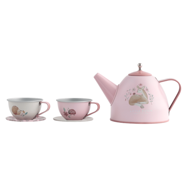 Little Dutch - Fairy Garden Tea Set In Suitcase (2013746) 3