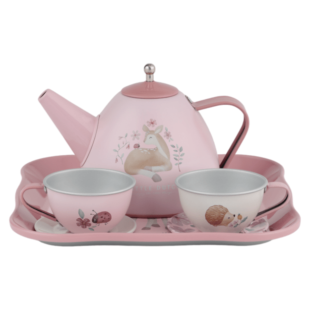 Little Dutch - Fairy Garden Tea Set In Suitcase (2013746) 6