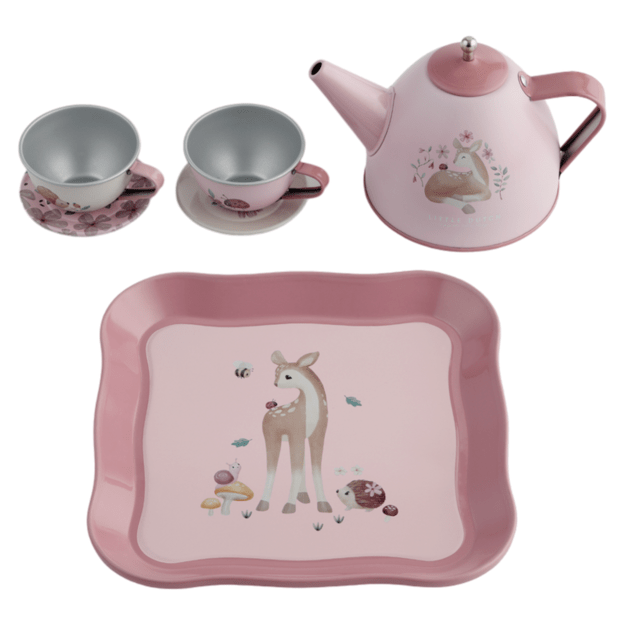 Little Dutch - Fairy Garden Tea Set In Suitcase (2013746) 7