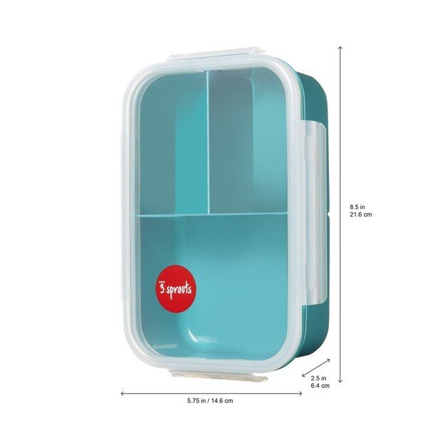 3 Sprouts - Bento Box - Teal Bear 2