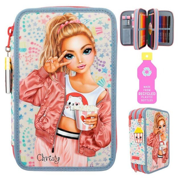 TOPModel - Triple Pencil Case CUTIE STAR - (0412383) 1