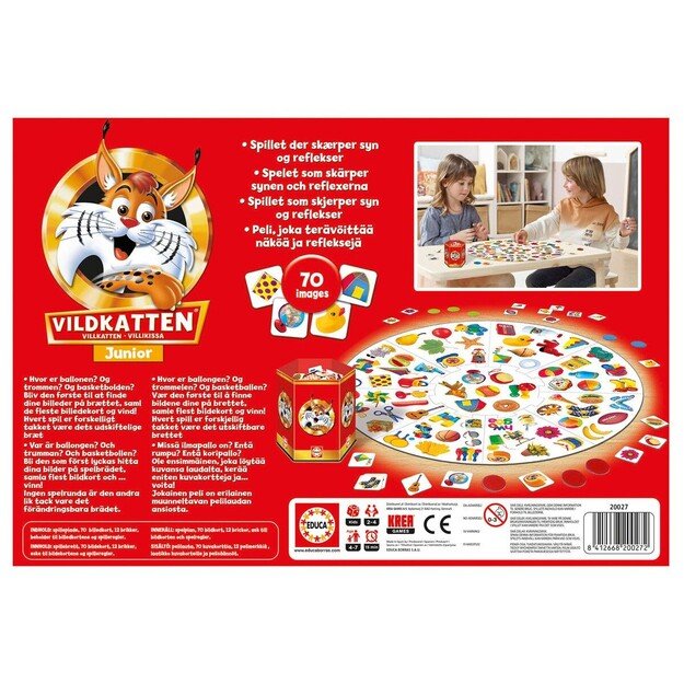 Educa  - Vildkatten 70 (78-20027)