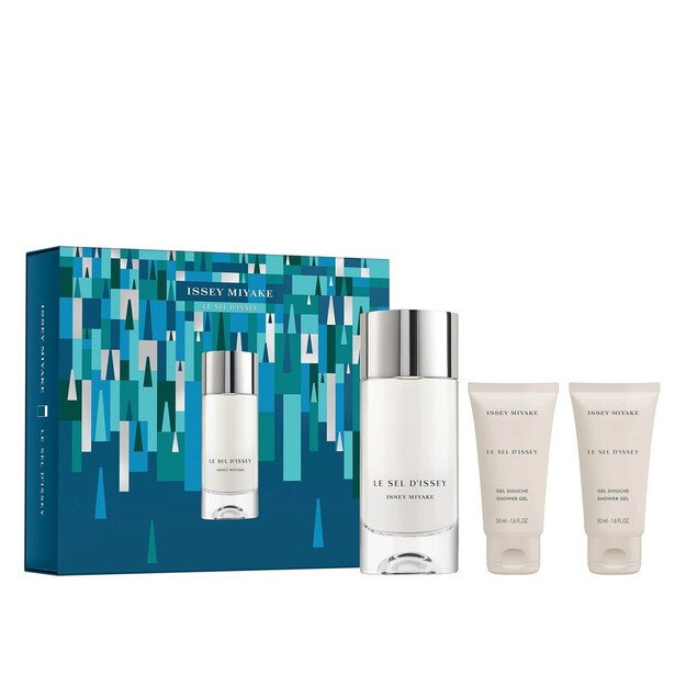 Issey Miyake - Le Sel D'Issey EDT 100 ml + 2x Showergel 50 ml - Giftset