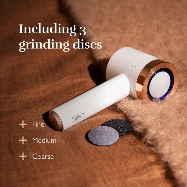 Silk’n - VacuPedi Electric Callus Remover with Built-in Vacuum (Rose Gold) 1