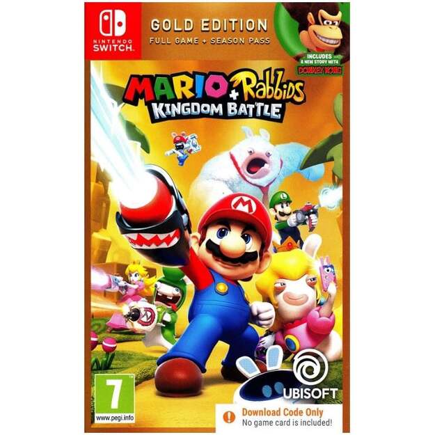 Mario + Rabbids Kingdom Battle (Gold Edition) (Code in Box)
      
        - Nintendo Switch