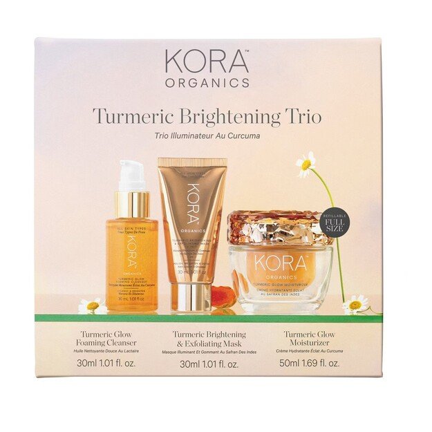 KORA Organics - Turmeric Brightening Trio Gift Box