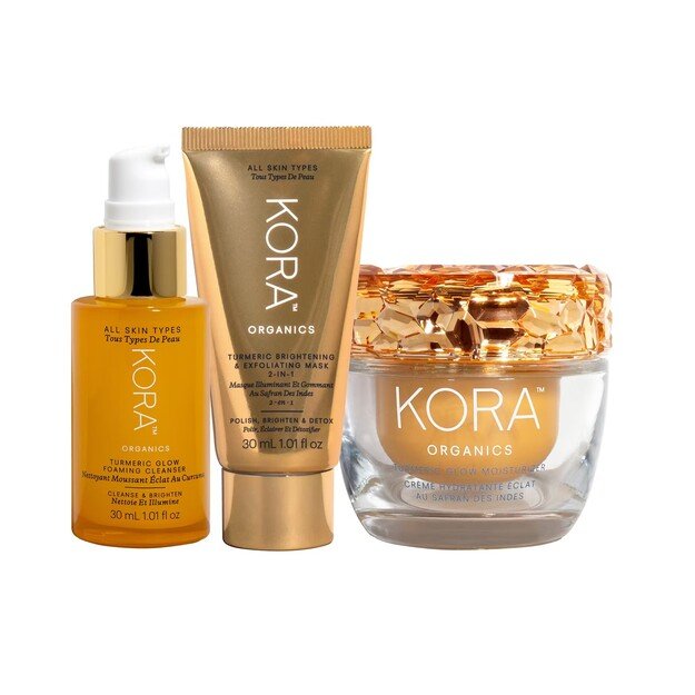 KORA Organics - Turmeric Brightening Trio Gift Box