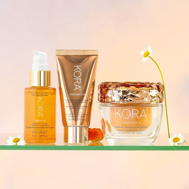 KORA Organics - Turmeric Brightening Trio Gift Box