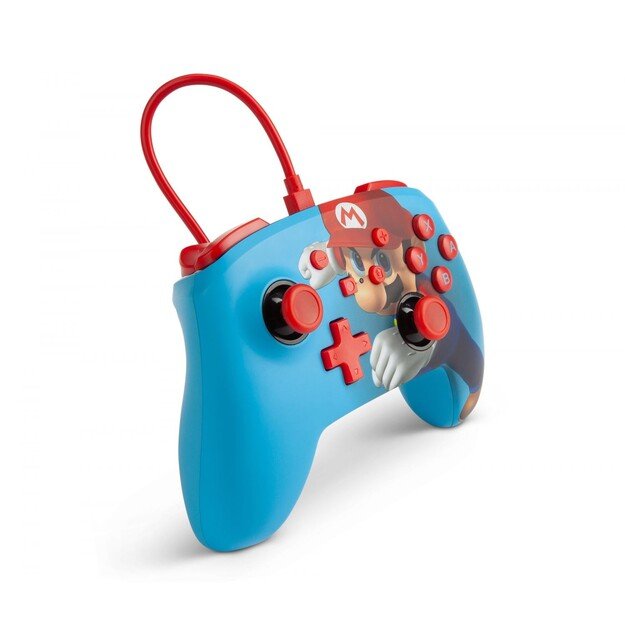 PowerA Nintendo Switch Enh Wired Controller - Mario Punch