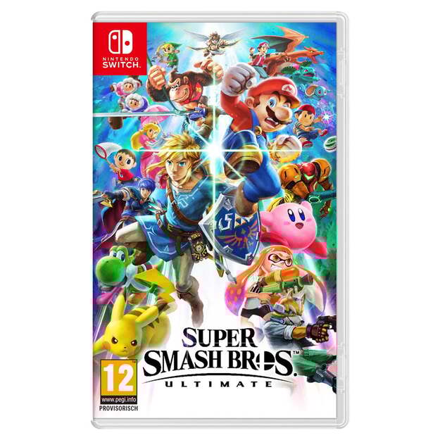 Super Smash Bros Ultimate (UK, SE, DK, FI)
      
        - Nintendo Switch