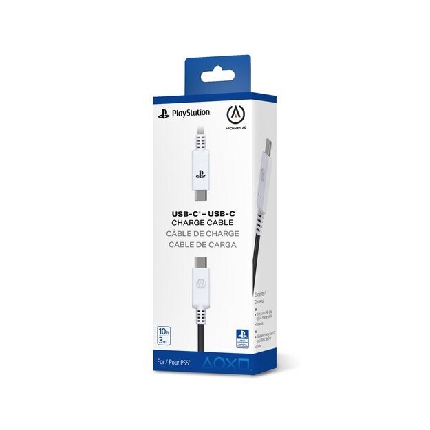 PowerA Usb-C To Usb-C Charging Cable (Playstation 5) - 3 meter